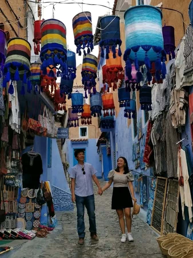 Tour de las calles azules - Chefchaouen, Marruecos